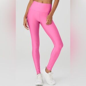 High Waist Airlift Leggings - Paradise Pink